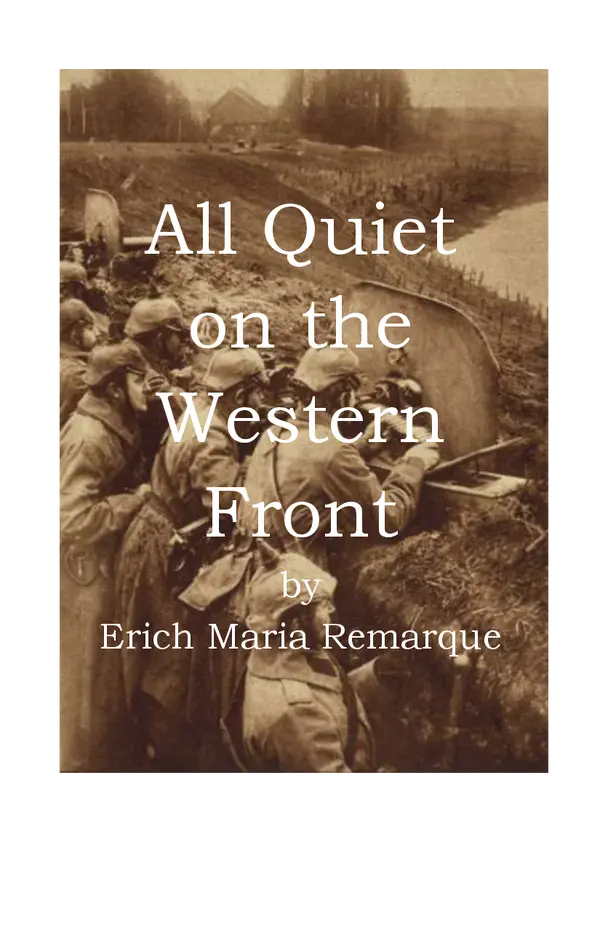 All Quiet on the Western Front