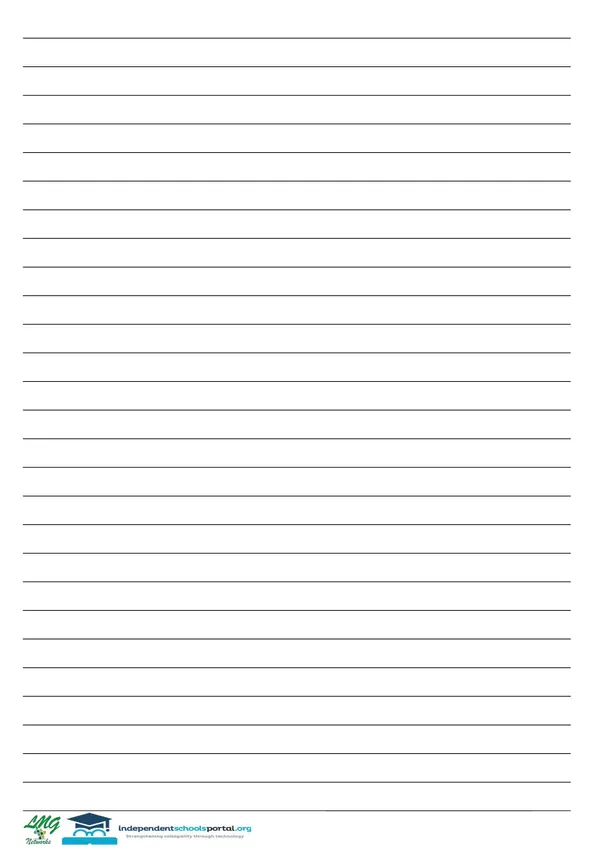 1cm Lined Paper