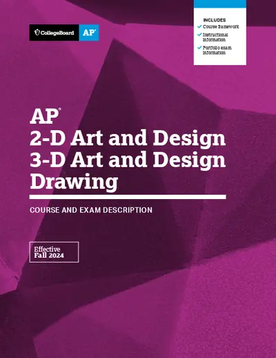 Ap Art And Design Course And Exam Description