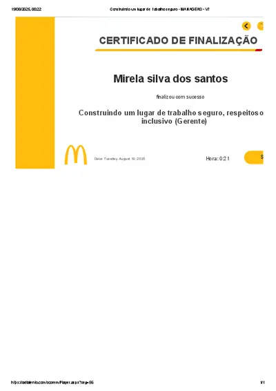 CERTIFICADO