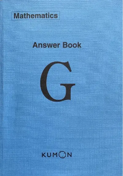 Level G Math Kumon