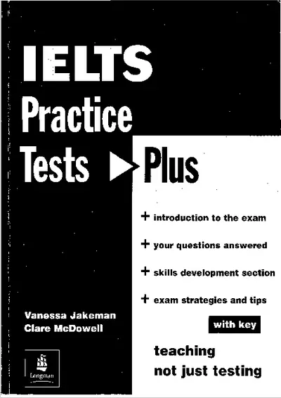 IELTS Practice Tests Plus Level 1 Book