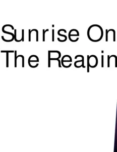 Sunrise On The Reaping