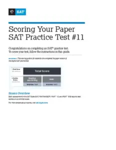 SAT Practice Test 11