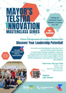 2026 Mayor's Telstra Future Leaders Workshop Sunshine Coast