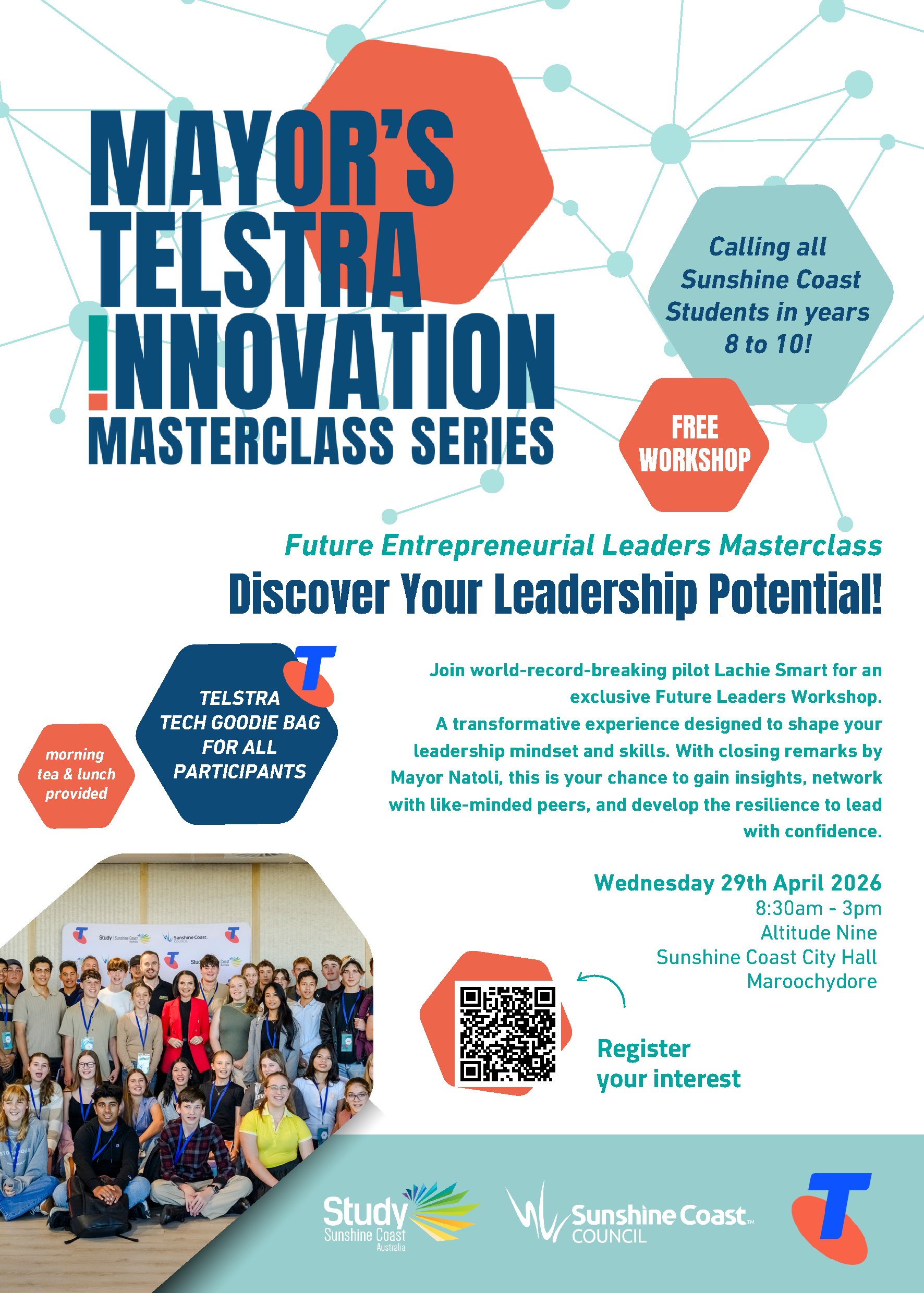 2026 Mayor’s Telstra Future Leaders Workshop Sunshine Coast