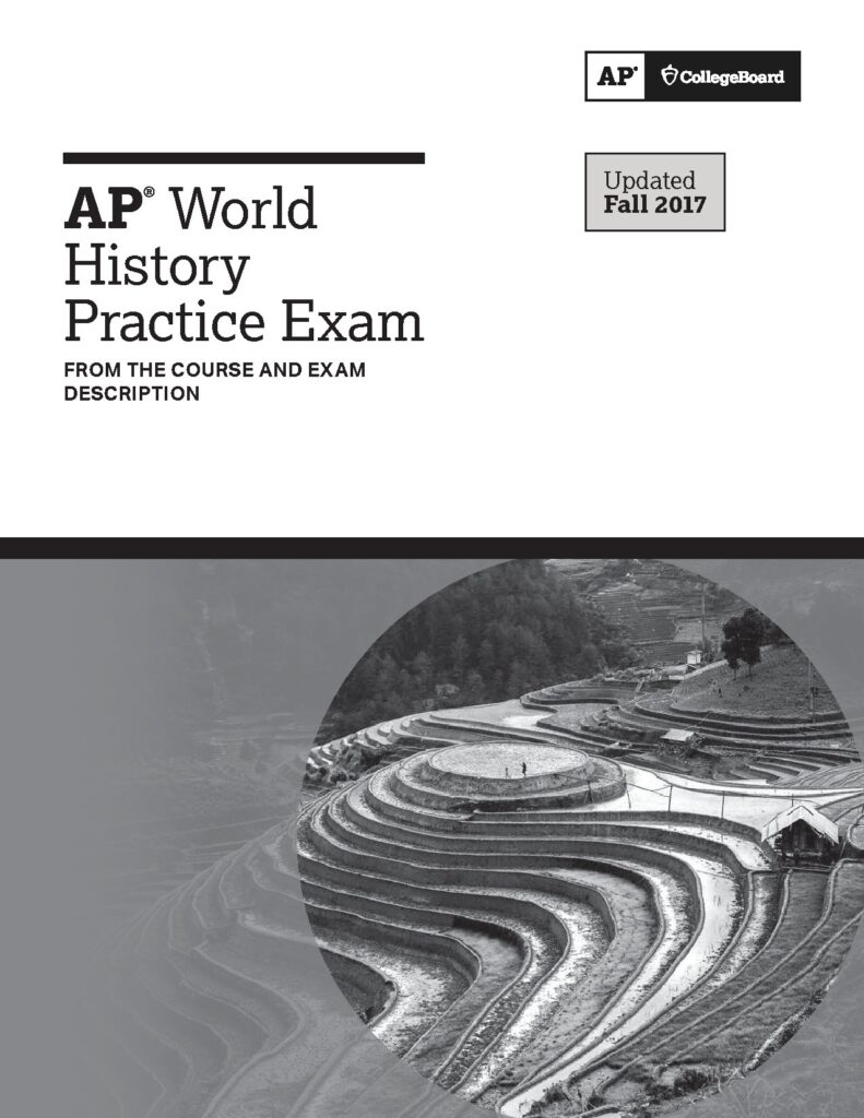 AP World History CED Practice Exam 2024 Edition