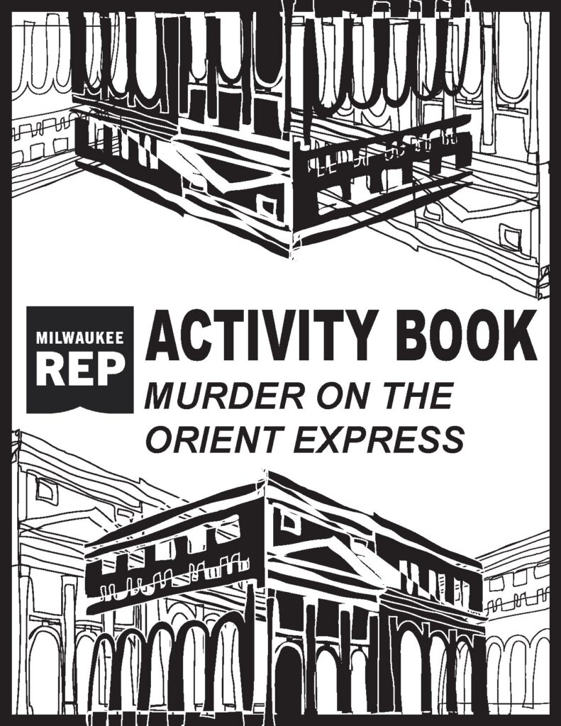 Activity Book Murder On The Orient Express
