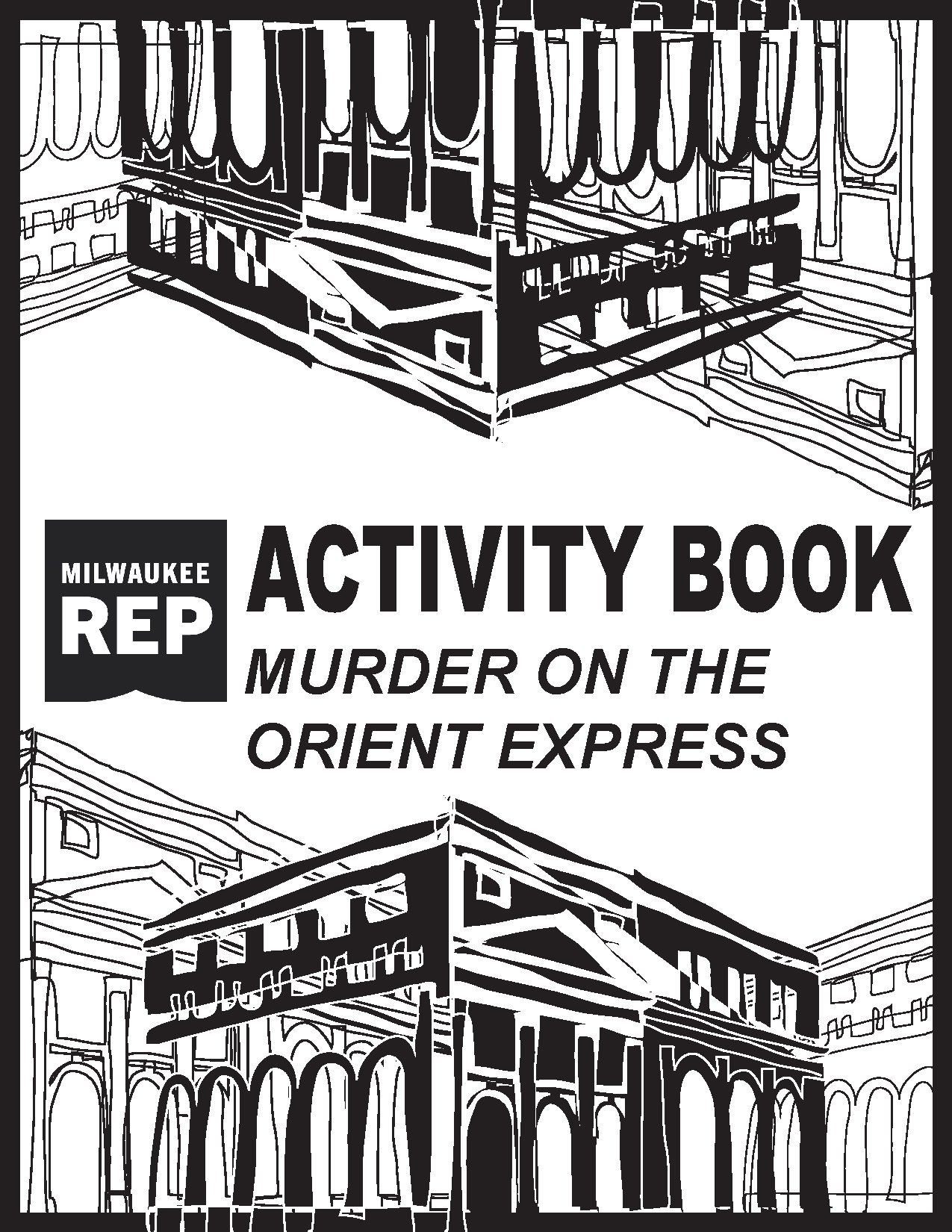 Activity Book Murder On The Orient Express