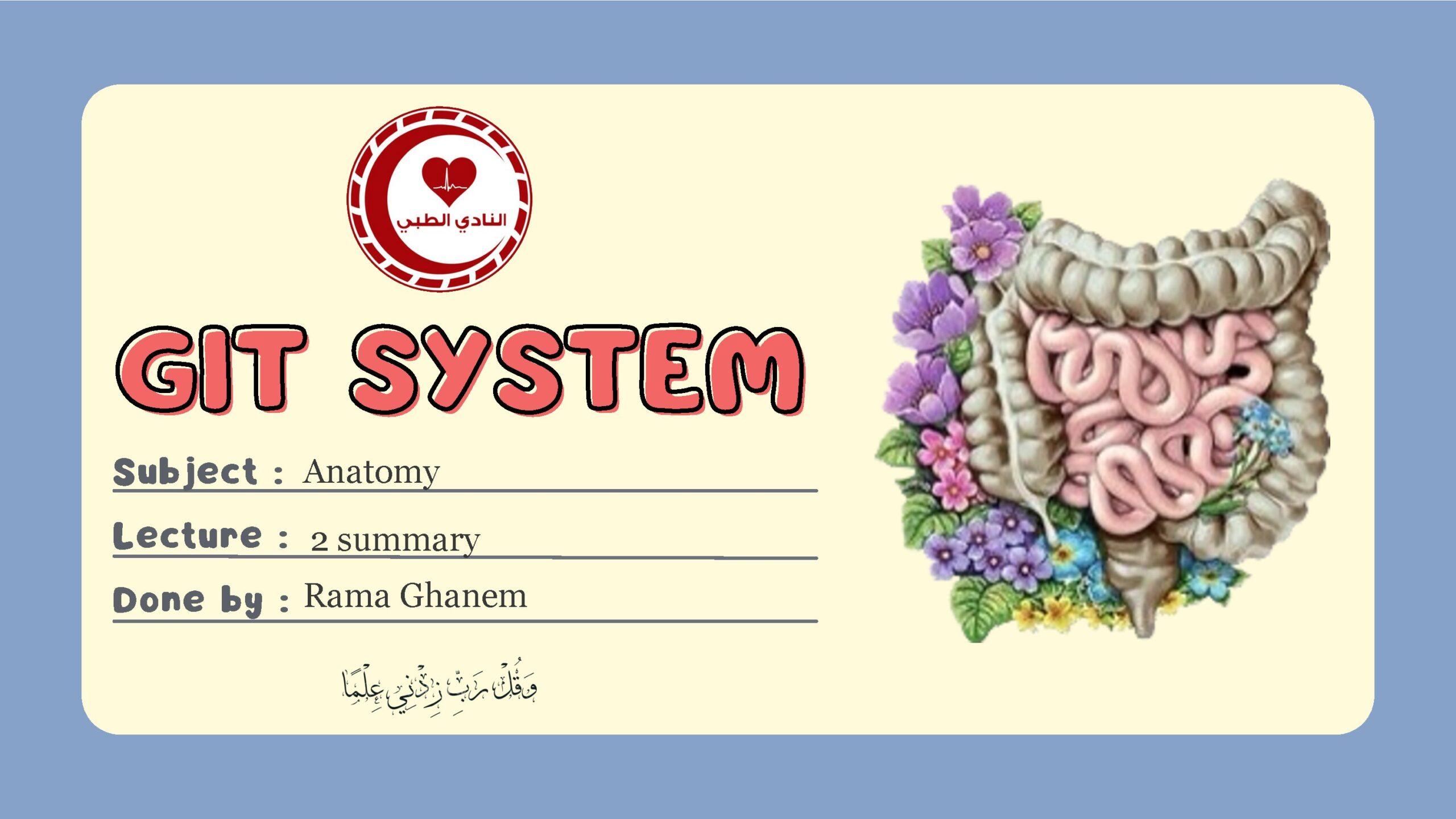 Anatomy Lecture 2 Summary on Salivary Glands
