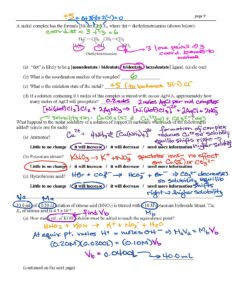 CH142 S26 Exam 3 Sample Key