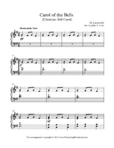 Carol of the Bells by Mykola Leontovych Arrangement