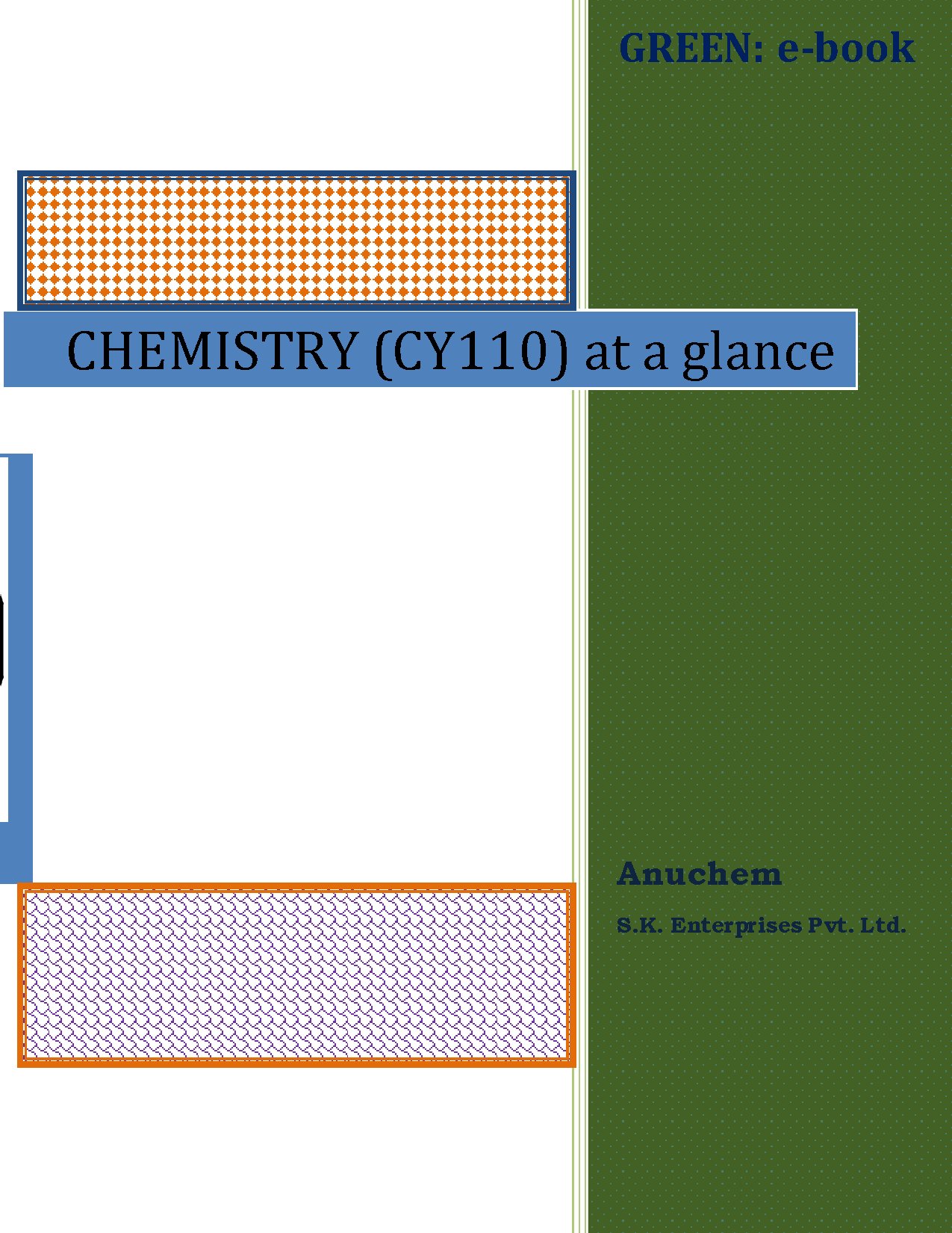 Chemistry (CY110) Course Notes and Study Guide