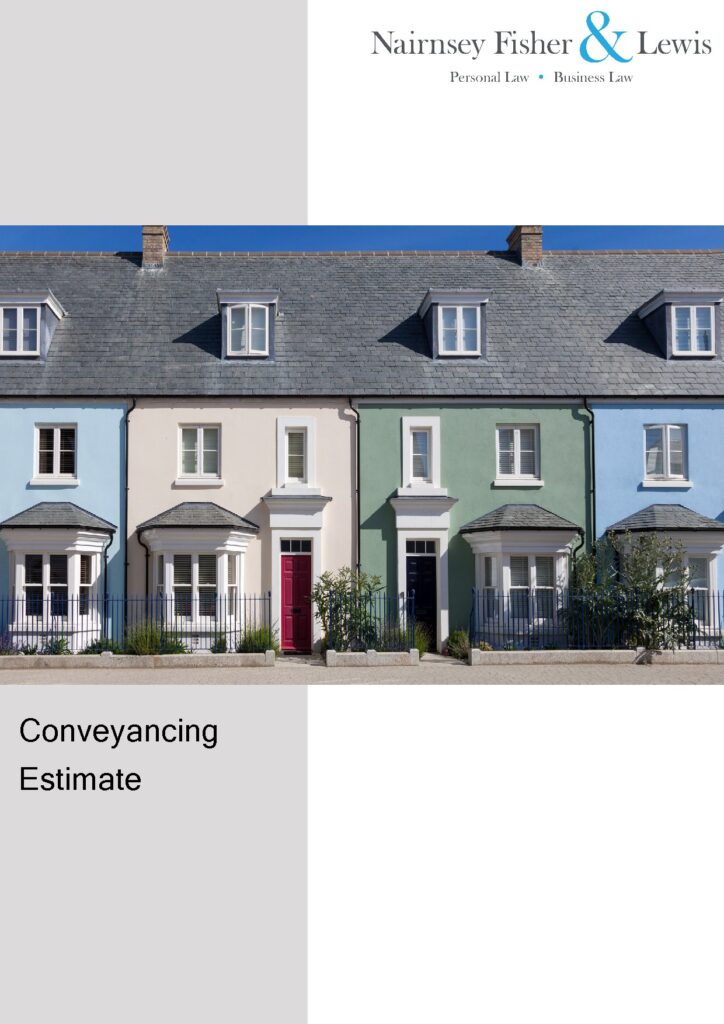 Conveyancing Estimate for Property Sale