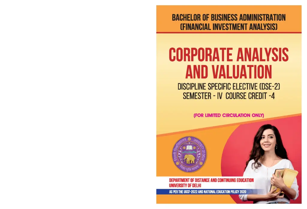 Corporate Analysis and Valuation 1st Edition 2024