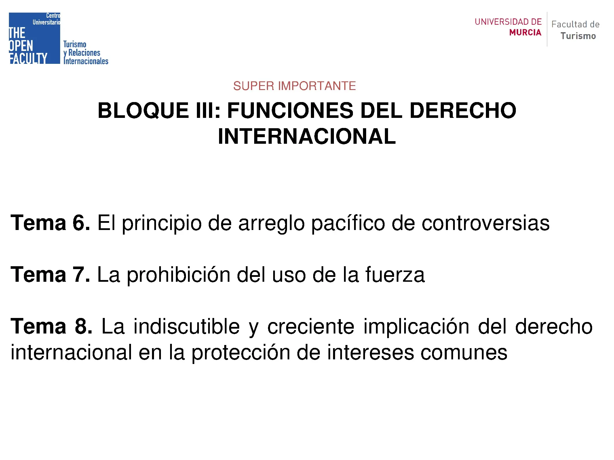 El principio de arreglo pacífico de controversias