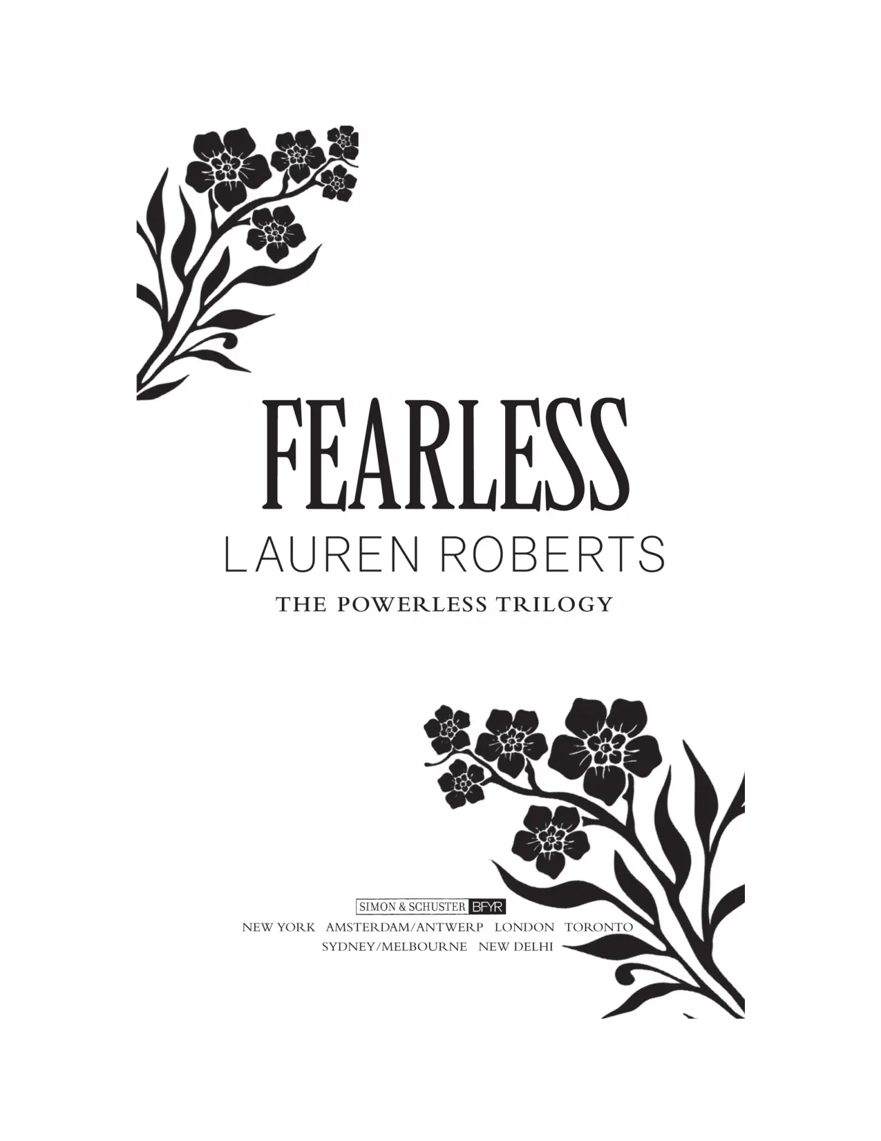 Fearless by Lauren Roberts
