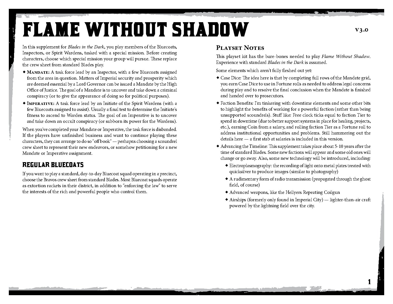 Flame Without Shadow V3 for Blades in the Dark