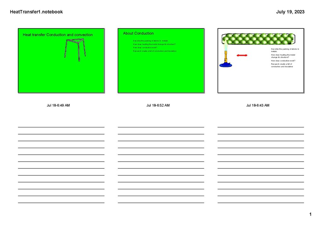 Heat Transfer Concepts: Conduction and Convection