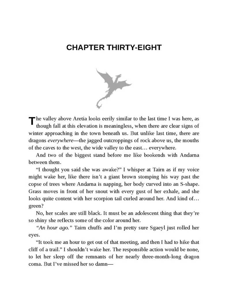 Iron Flame by Rebecca Yarros - Chapter 39