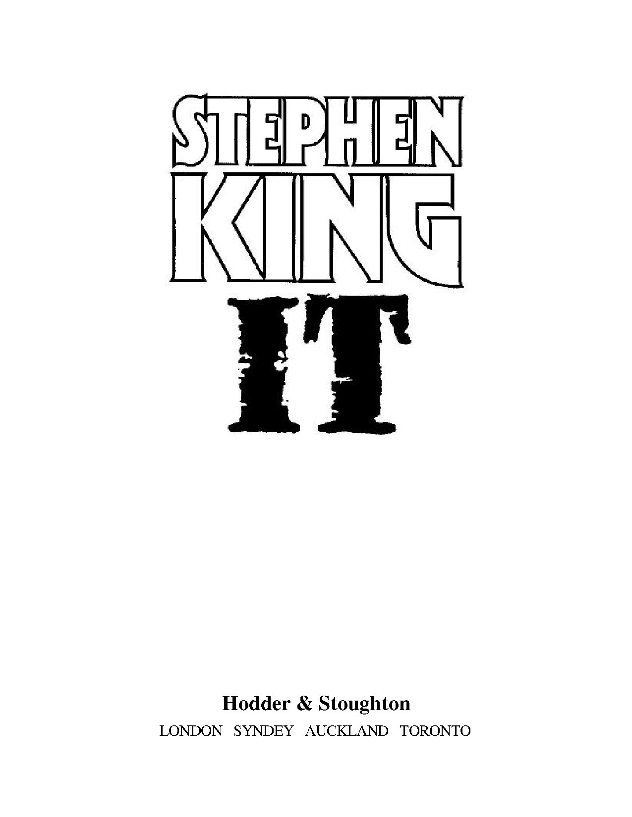 It by Stephen King: A Horror Novel Overview