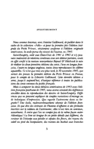 Le Petit Prince by Antoine de Saint-Exupéry