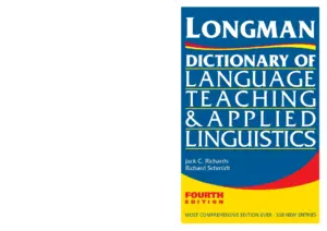 Longman Dictionary of Language Teaching and Applied Linguistics