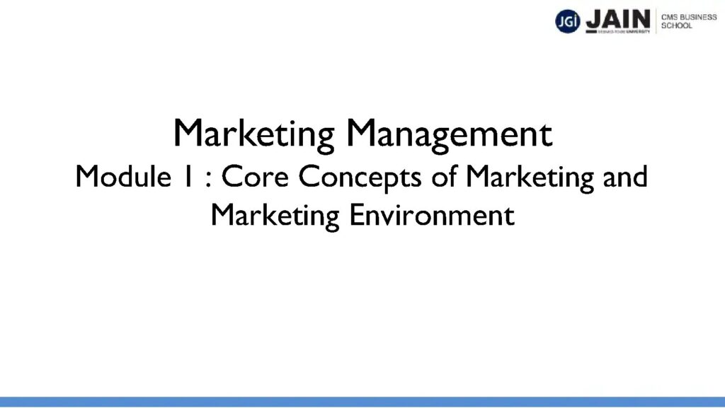 Marketing Fundamentals Overview Corporate Social Responsibility