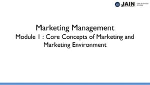 Marketing Fundamentals Overview Corporate Social Responsibility