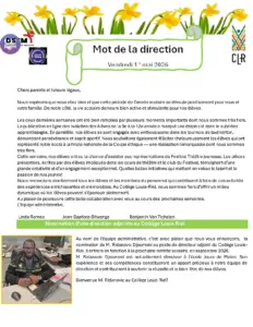 Mot De La Direction 1er Mai 2026 (2)