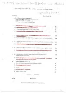 Mumbai University Digital Forensics Honours Question Paper December 2024