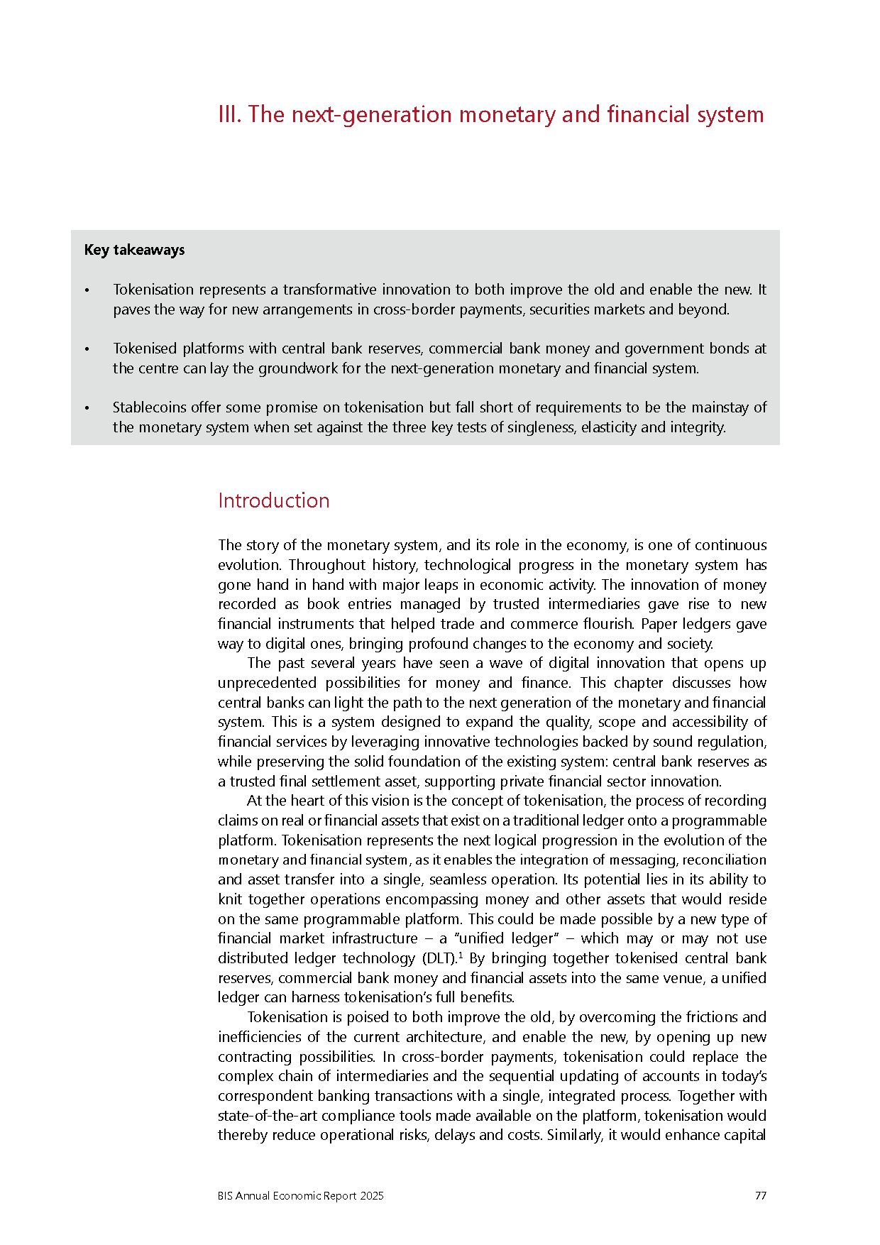Next-Generation Monetary and Financial System