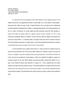 Nixon's Decision to End the Gold Standard