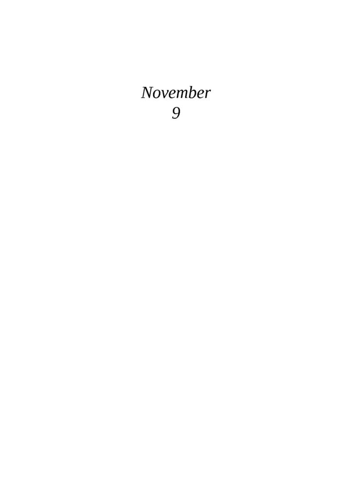 November 9 by Colleen Hoover