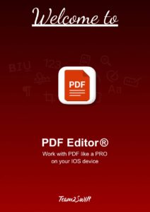 PDF Editor: Enhance Your PDF Experience on iOS