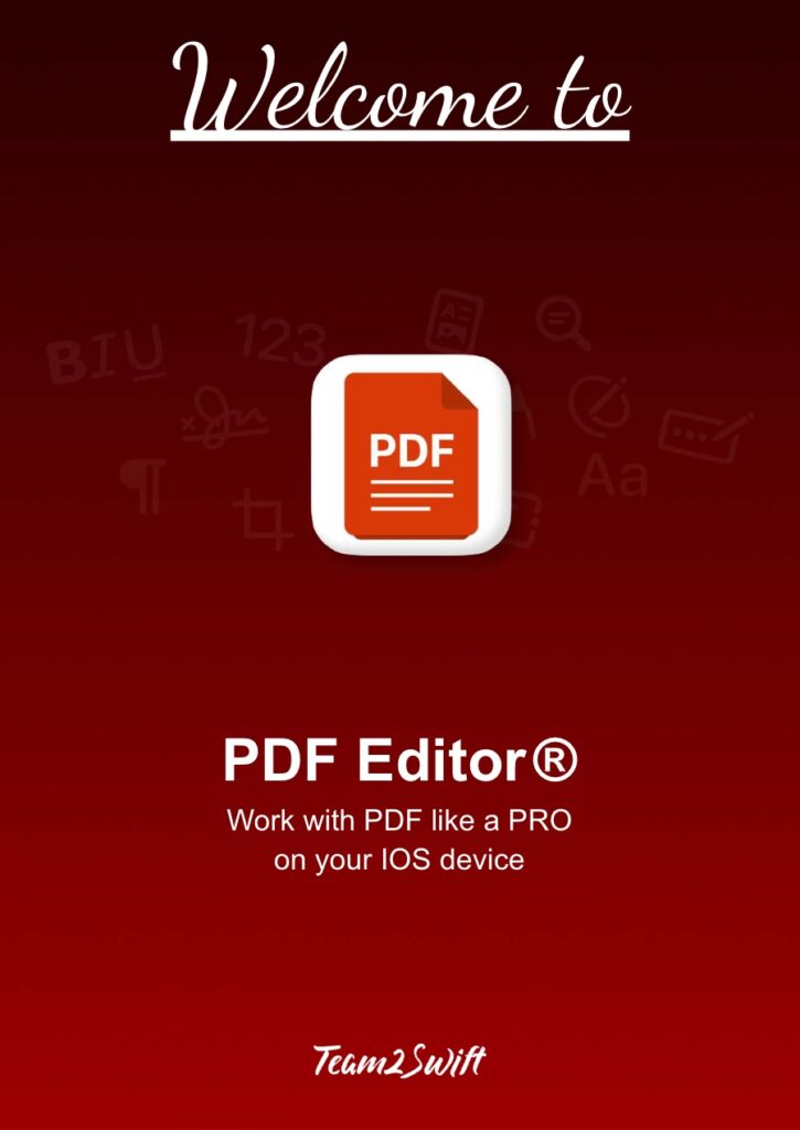PDF Editor: Enhance Your PDF Experience on iOS