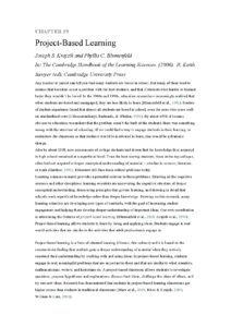 Project-Based Learning Insights by Joseph S. Krajcik