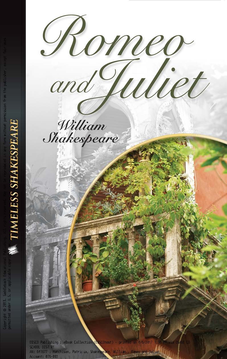 Romeo and Juliet Easy Reader Edition by William Shakespeare