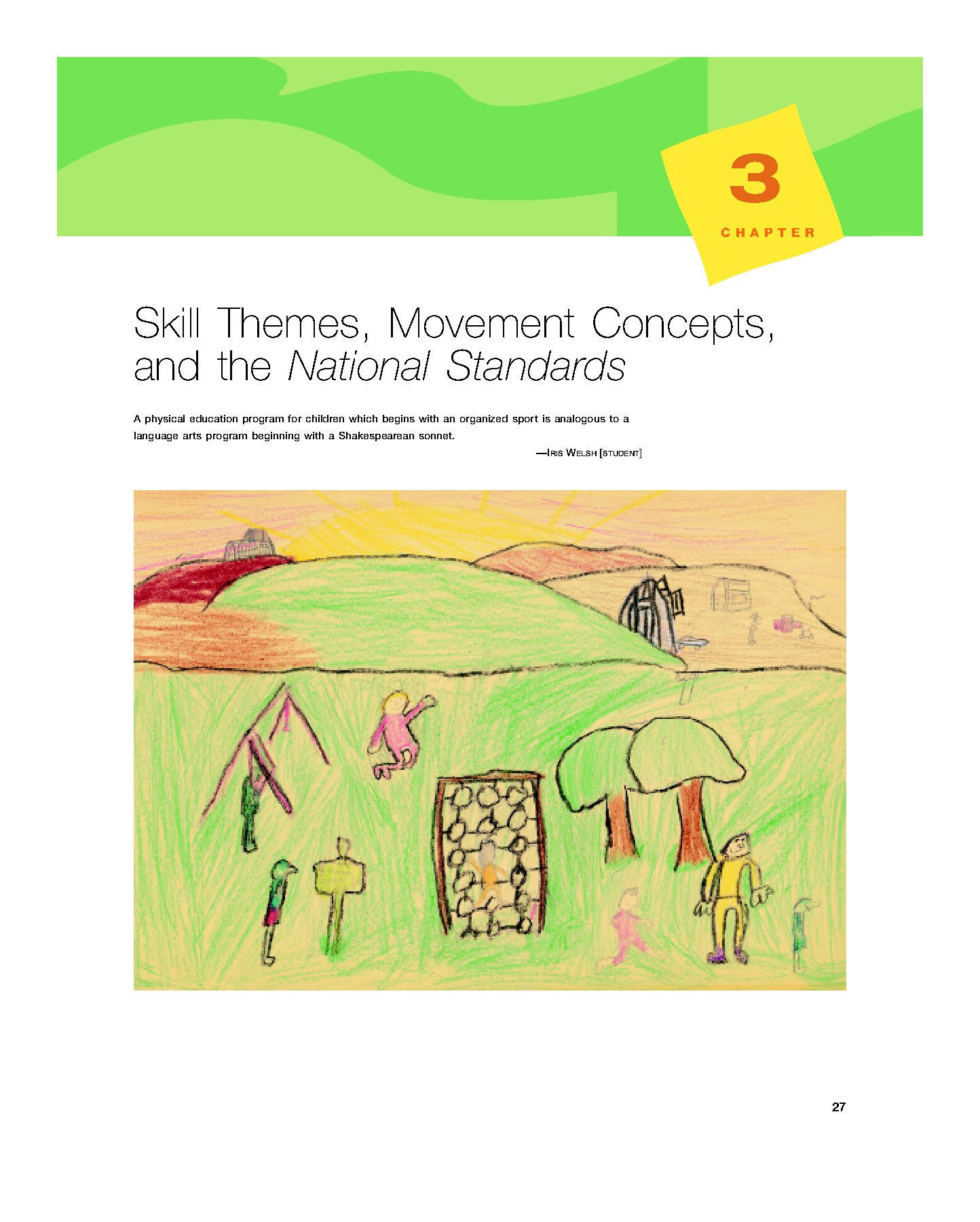 Skill Themes and Movement Concepts in Physical Education