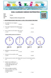 Soal Matematika Kelas 2: Pengukuran Waktu dan Panjang
