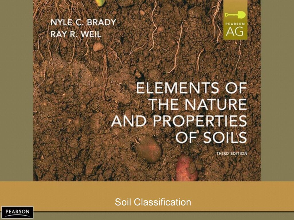 Soil Classification and Pedons Nyle C. Brady Raymond Weil