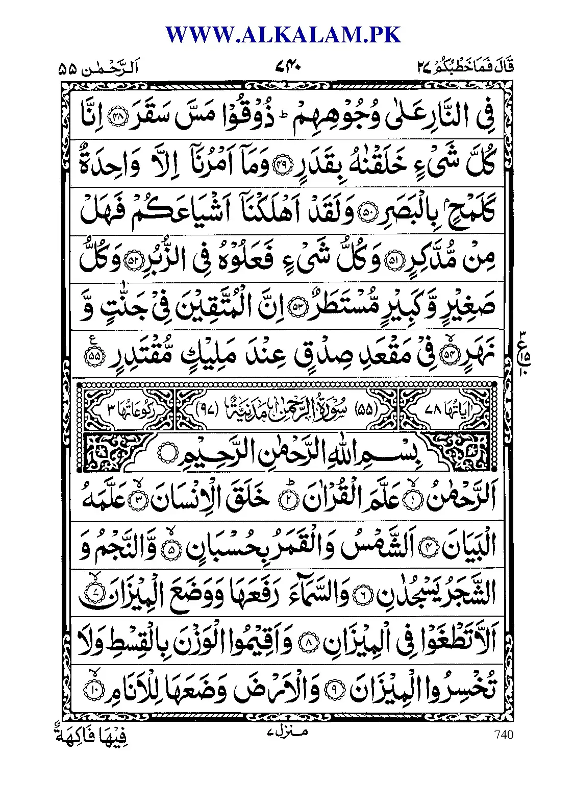 Surah Ar-Rahman: The Beneficent