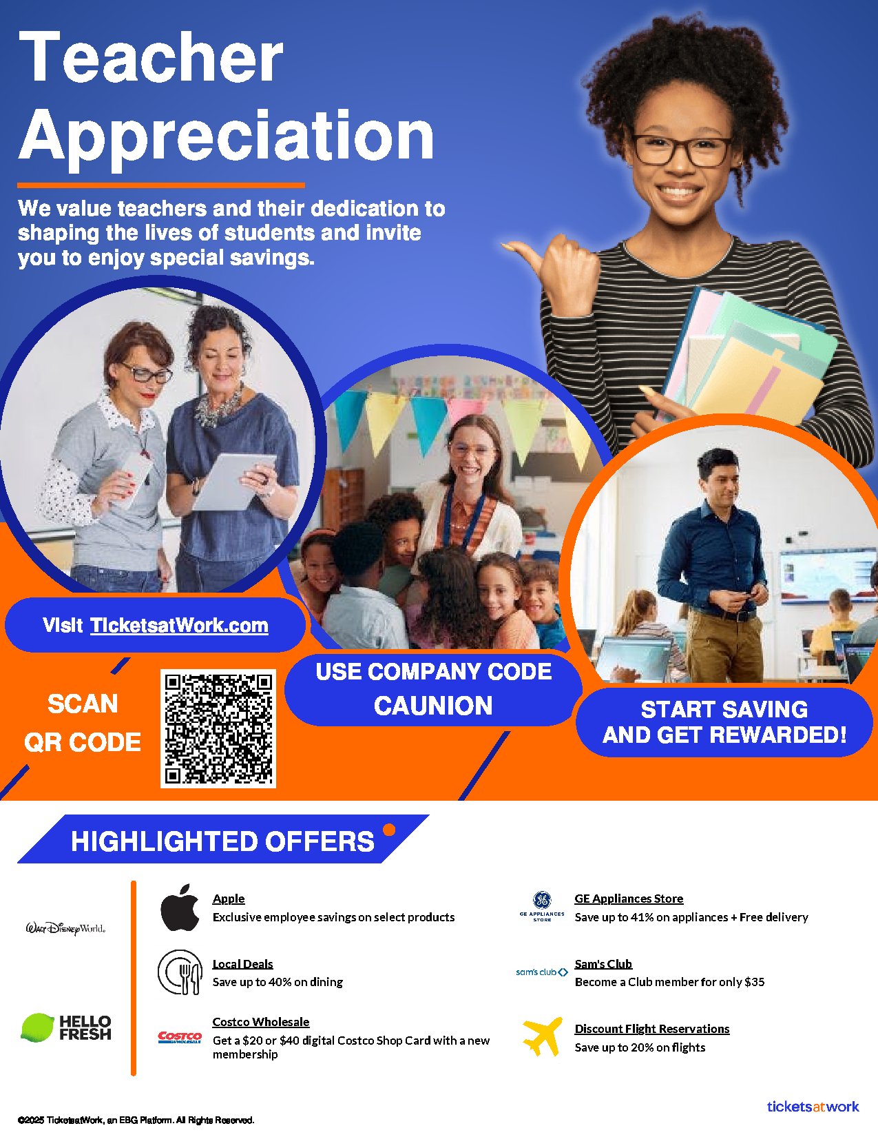 Teacher Appreciation Savings 2026 Flyer