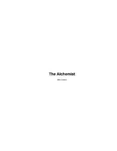 The Alchemist by Ben Jonson - A Comedy of Deception
