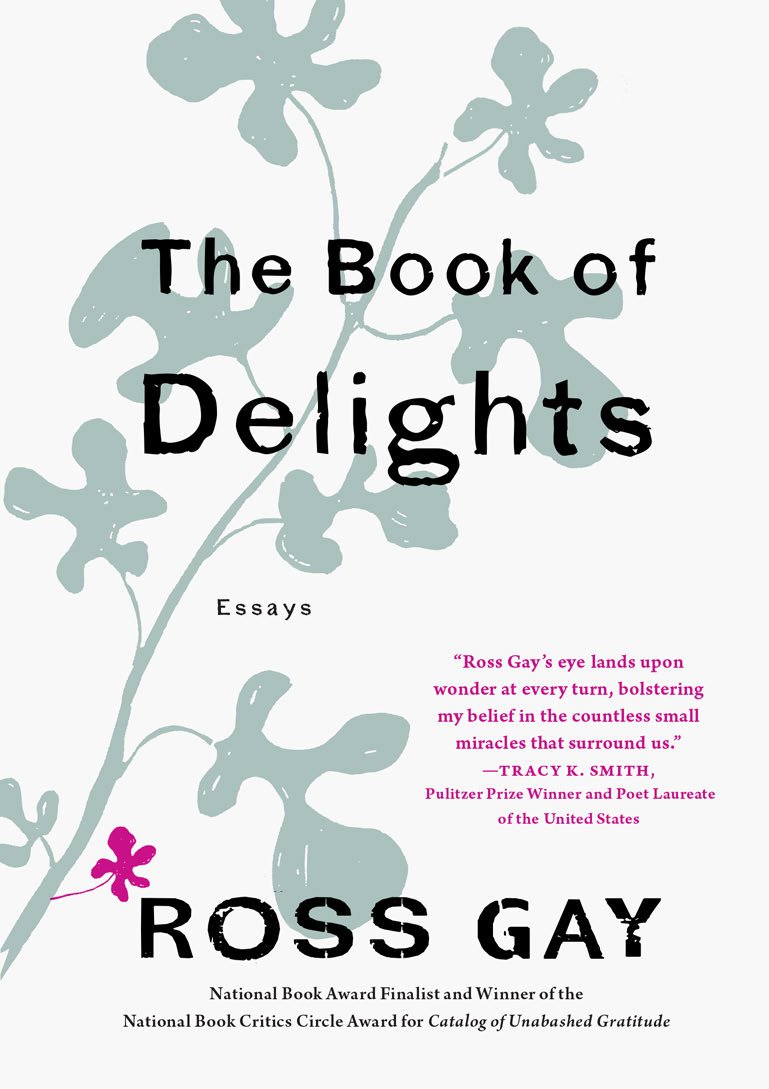 The Book of Delights Essays by Ross Gay