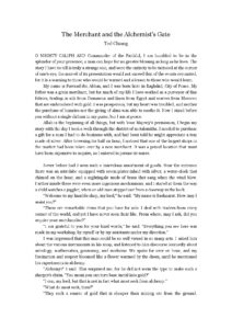 The Merchant and the Alchemist's Gate by Ted Chiang
