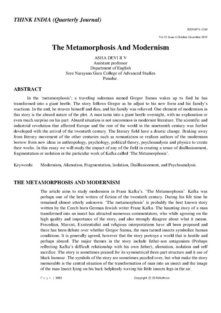 The Metamorphosis by Franz Kafka Analysis and Themes