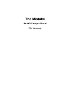 The Mistake by Elle Kennedy
