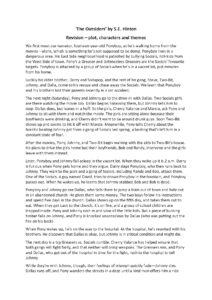 The Outsiders by S.E. Hinton: Plot, Characters, and Themes