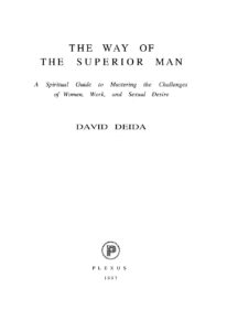 The Way of the Superior Man by David Deida